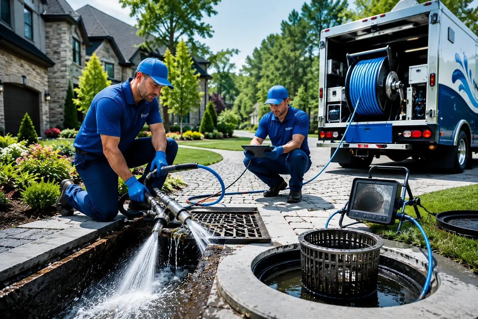 Local outdoor drain cleaning professionals in Freeburg, IL