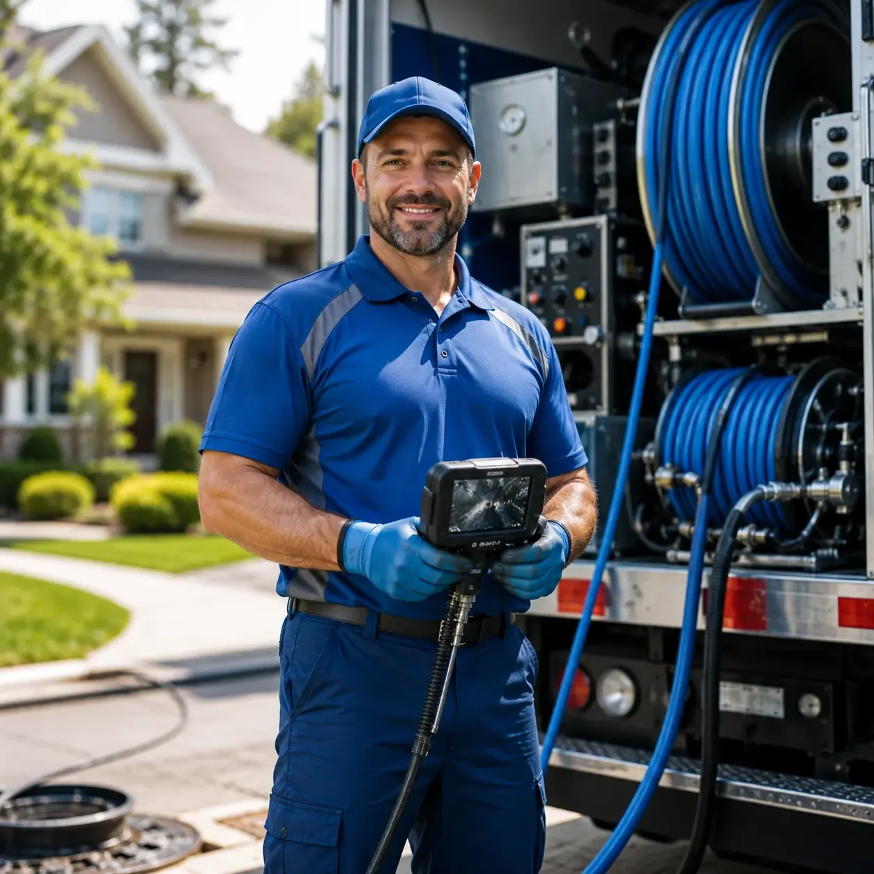 Local outdoor drain cleaning specialists in Freeburg, IL
